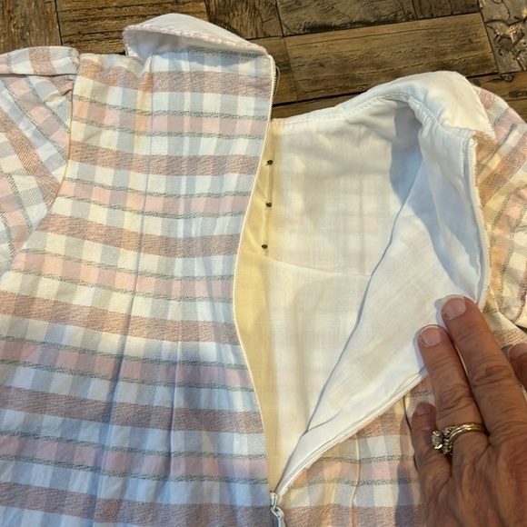 Sarah Louise Toddler English Pink and Ivory Check Dress Size 18 months - Picture 15 of 15